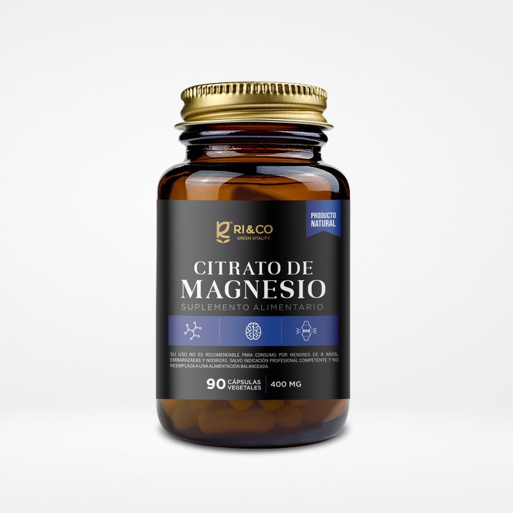 Citrato de Magnesio 90 Cápsulas