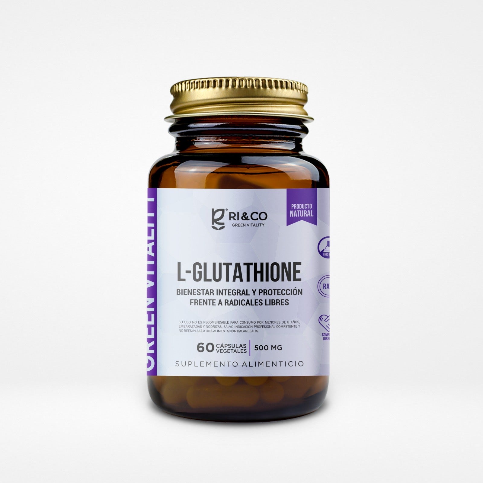 L-Glutathione 60 Cápsulas