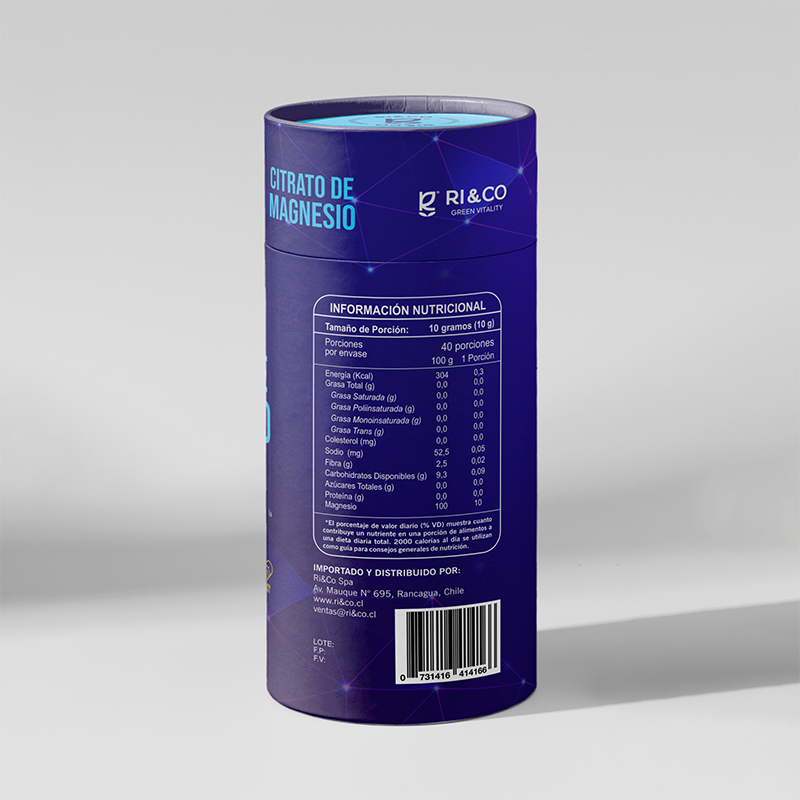Citrato de Magnesio en Polvo Ri&Co 400 g