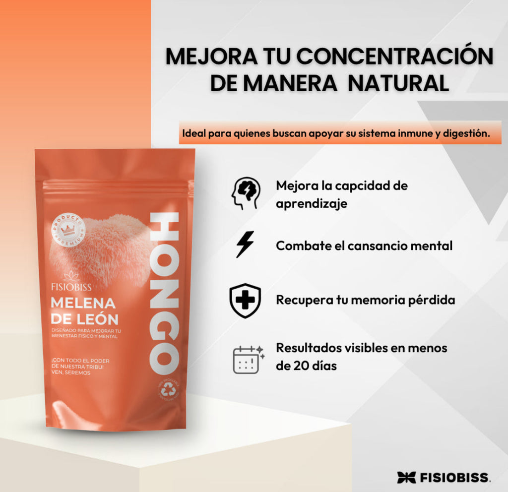 Hongo Melena de León Polvo