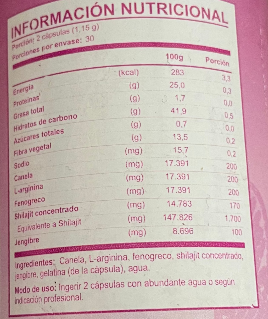 Nutrafem Femfire FNL 60 Cápsulas
