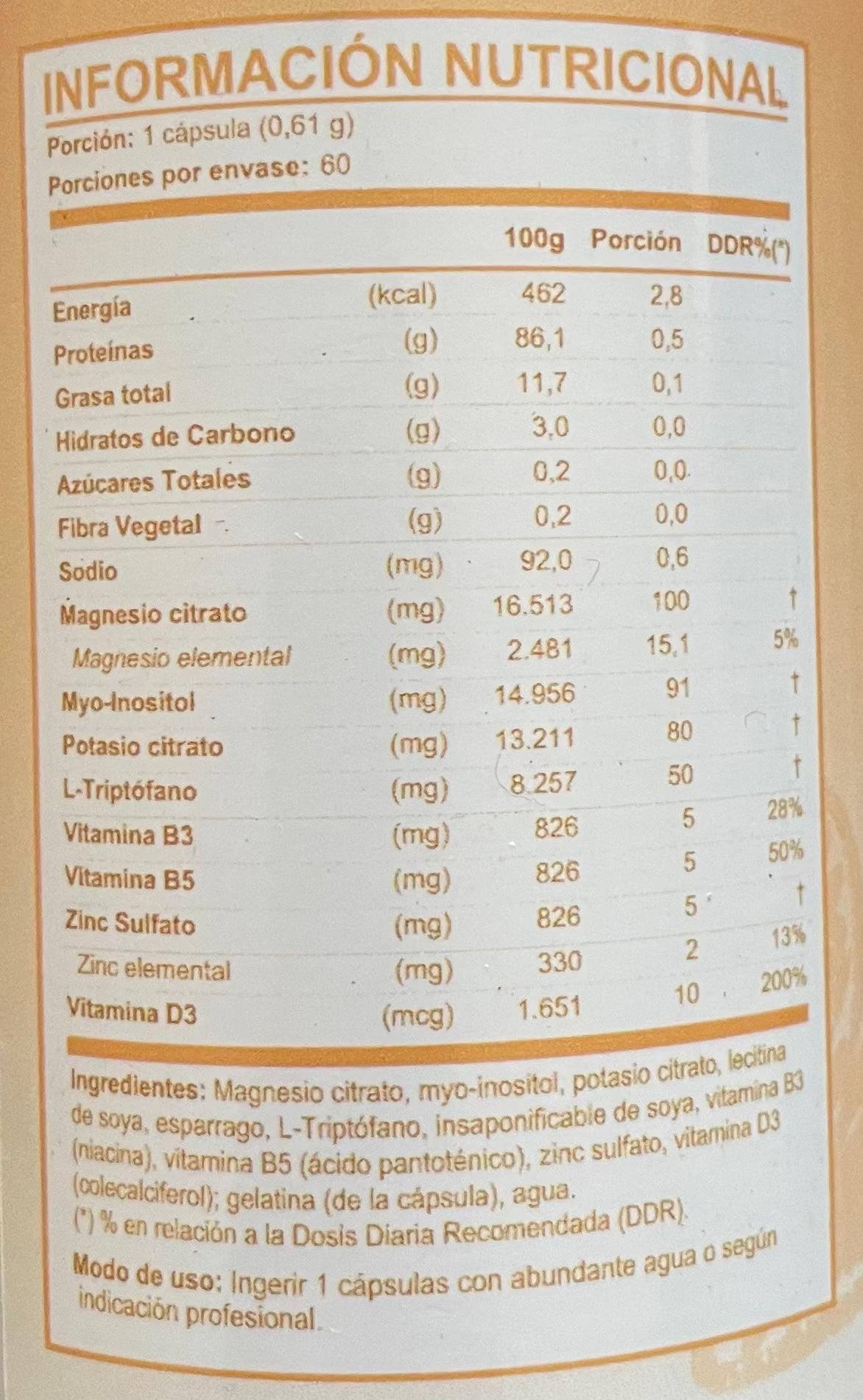 Nutrafem Fempause FNL 60 Cápsulas