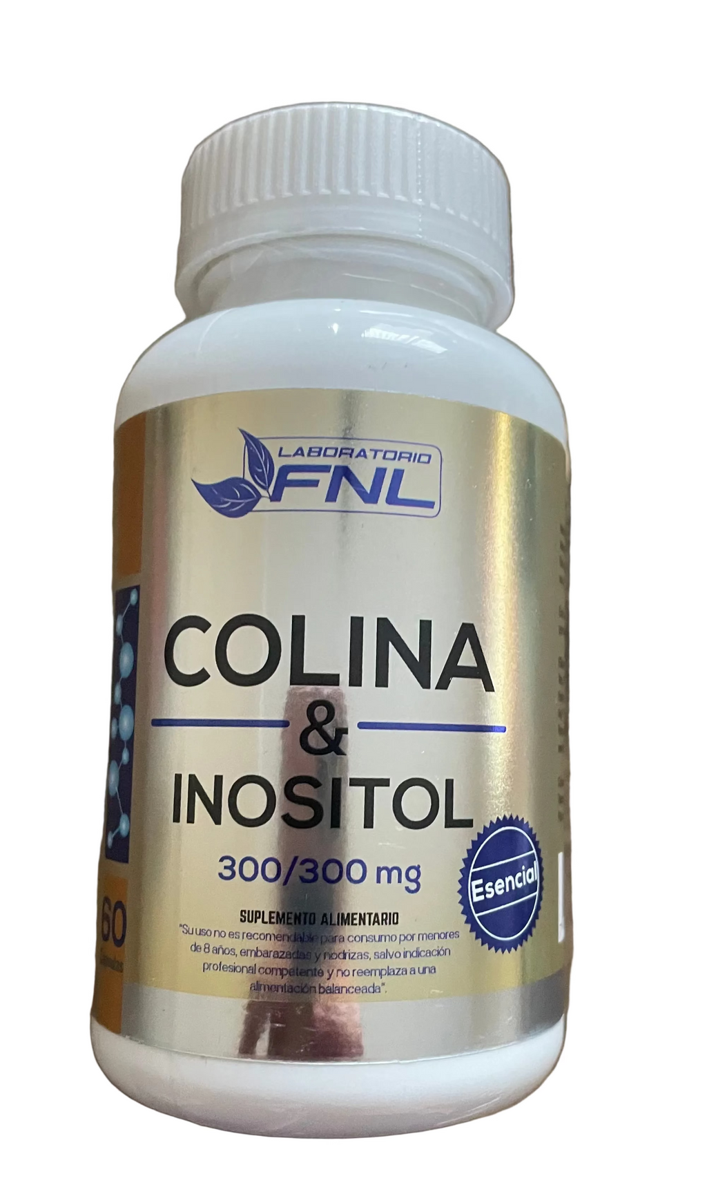 Colina & Inositol FNL 300/300 mg 60 Cápsulas