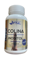 Colina & Inositol FNL 300/300 mg 60 Cápsulas