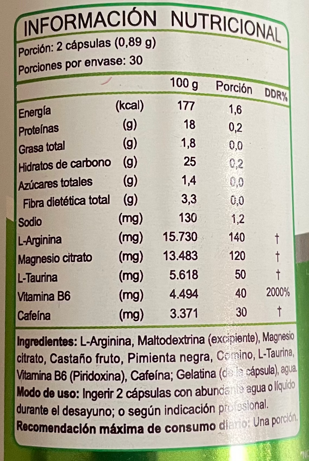 Migra Stop FNL 60 Cápsulas
