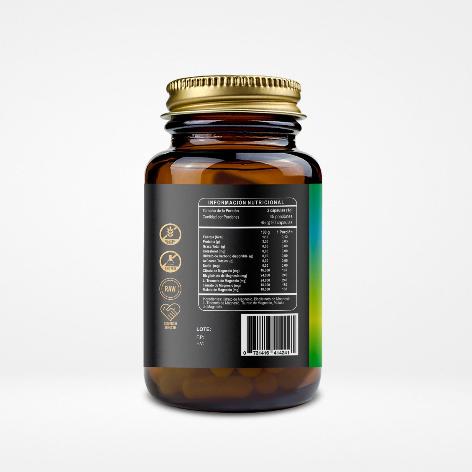 Pentamag Premium 500 mg 90 Cápsulas