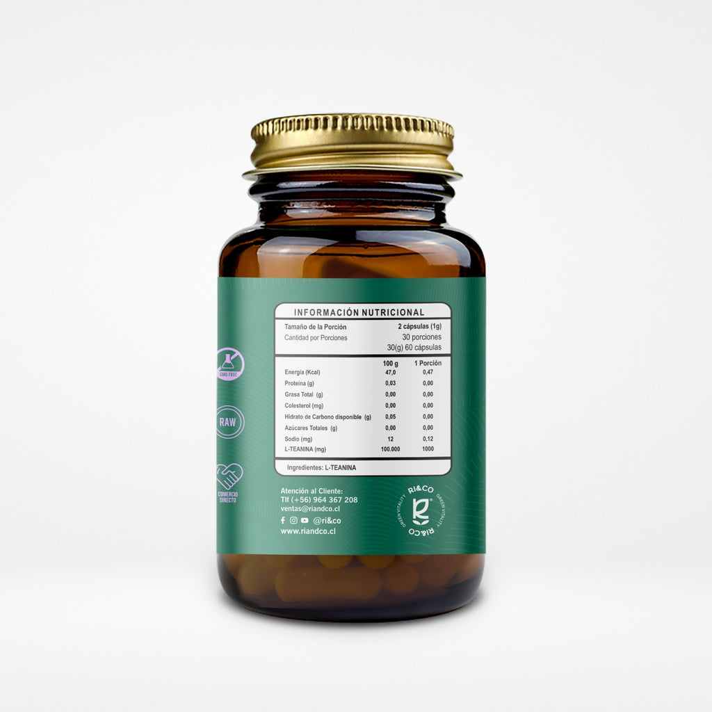 L-Theanine 60 Cápsulas